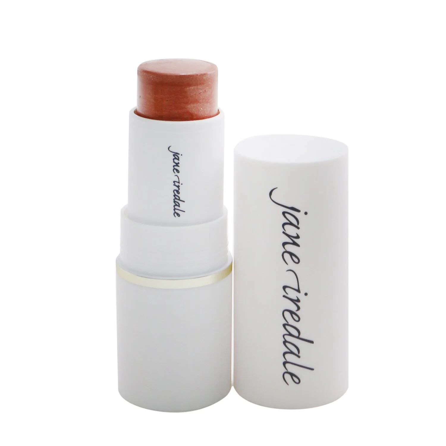 Jane Iredale Glow Time Blush Stick - # Enchanted (Soft Pink Brown With Gold Shimmer For Dark To Deeper Skin Tones)  7.5g/0.26oz - Olabens