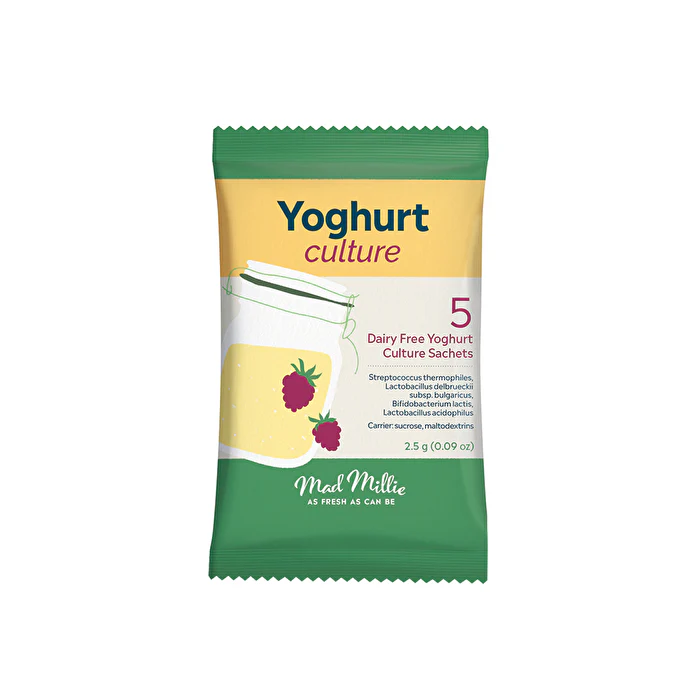 Mad Millie Yoghurt Culture Dairy Free Sachets x 5 Pack - Olabens