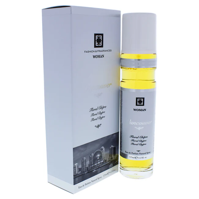 Fashion and Fragrances Vancouver Floral Chypre by Fashion and Fragrances for Women - 4.25 oz EDP Spray - Olabens