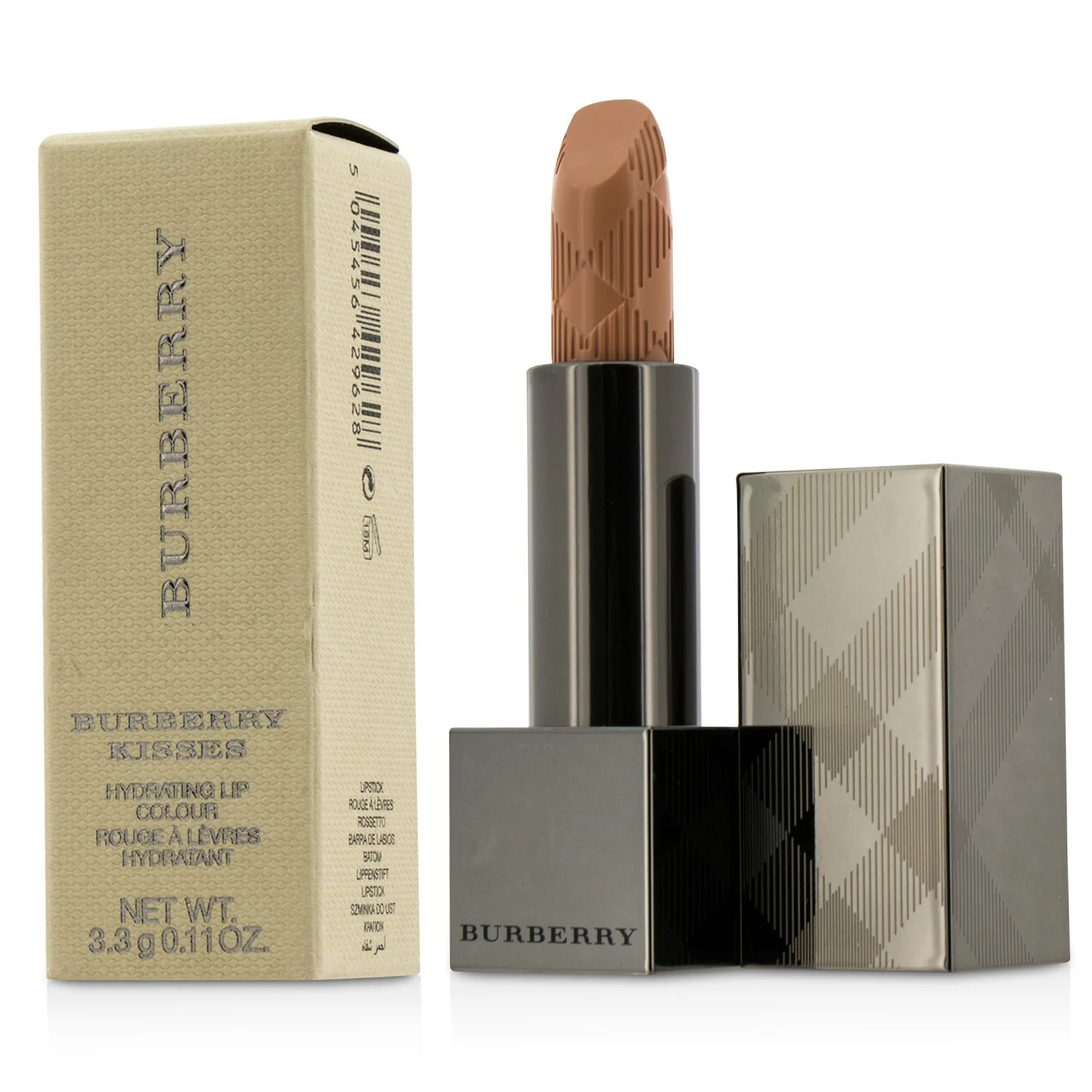 Burberry Burberry Kisses Hydrating Lip Colour - # No. 01 Nude Beige  3.3g/0.11oz - Olabens
