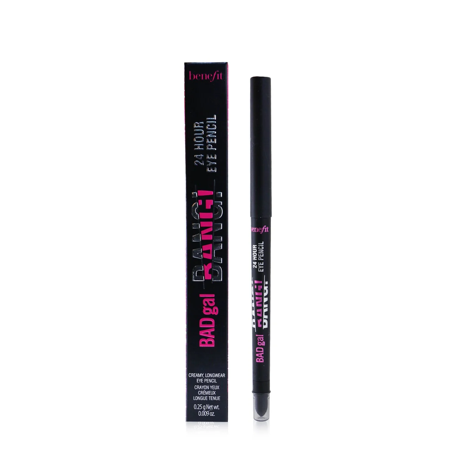 Benefit BADgal BANG! 24 Hour Eye Pencil - # Pitch Black  0.25g/0.009oz - Olabens