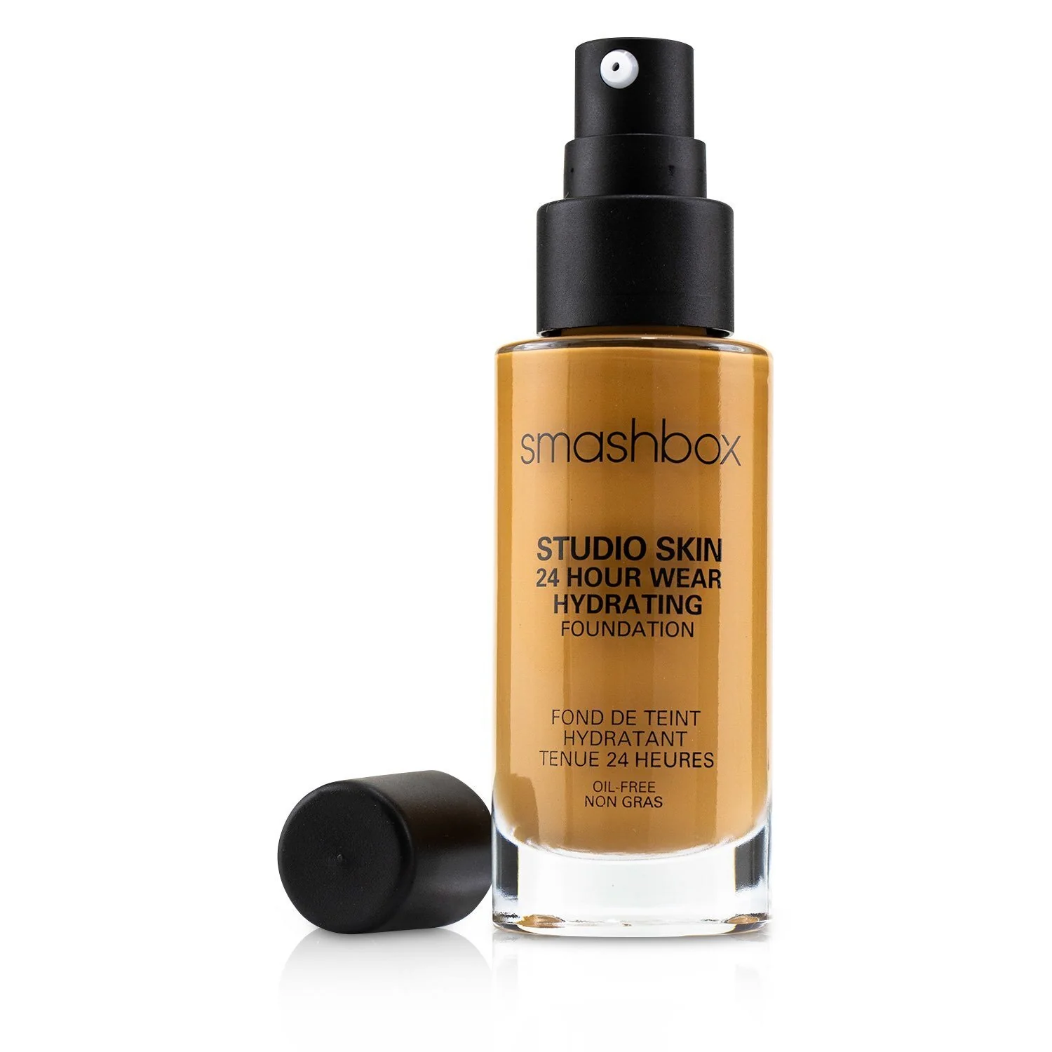 Smashbox Studio Skin 24 Hour Wear Hydrating Foundation - # 3.02 (Medium With Neutral Olive Undertone)  30ml/1oz - Olabens