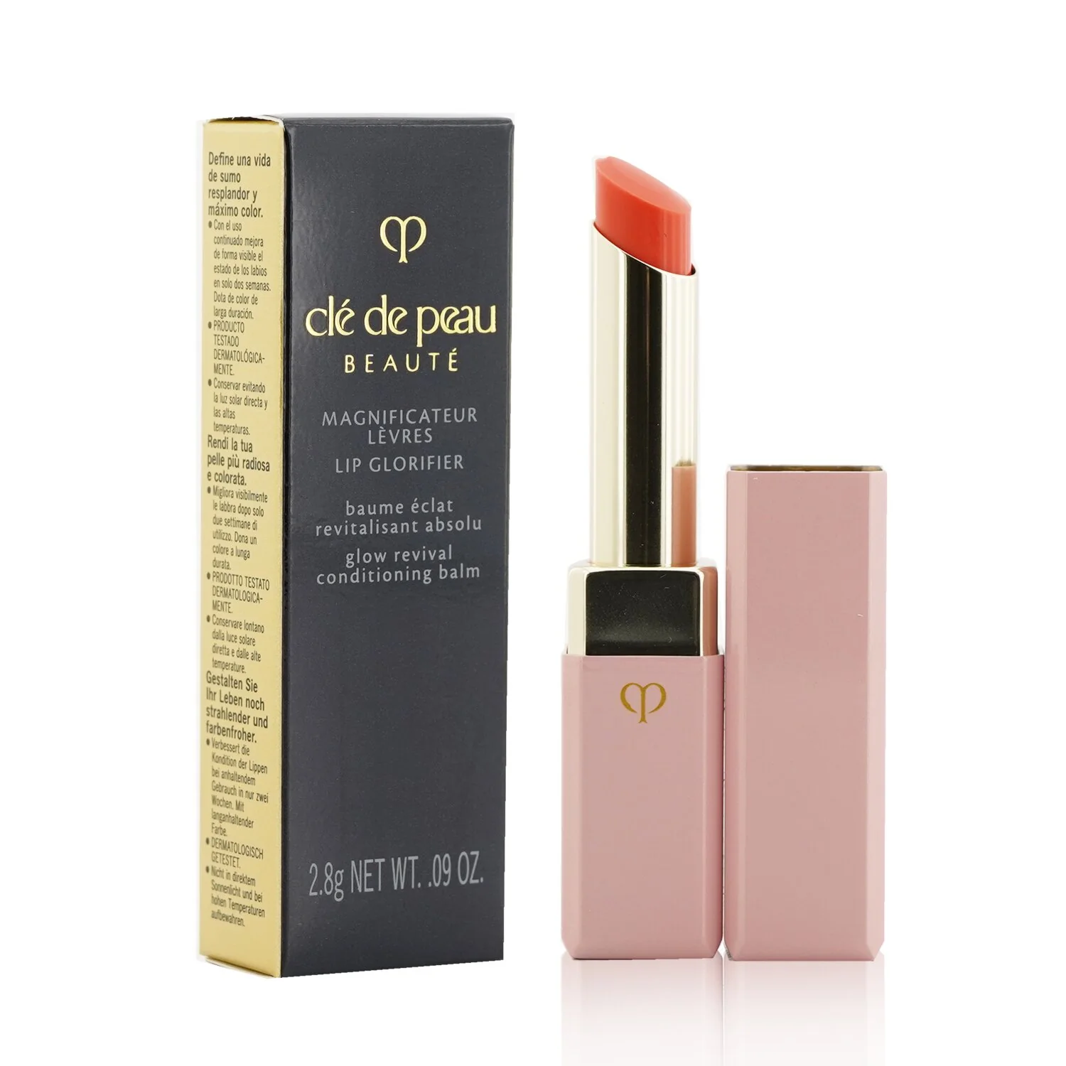 Cle De Peau Lip Glorifier N- # 3 Coral  2.8g/0.09oz - Olabens