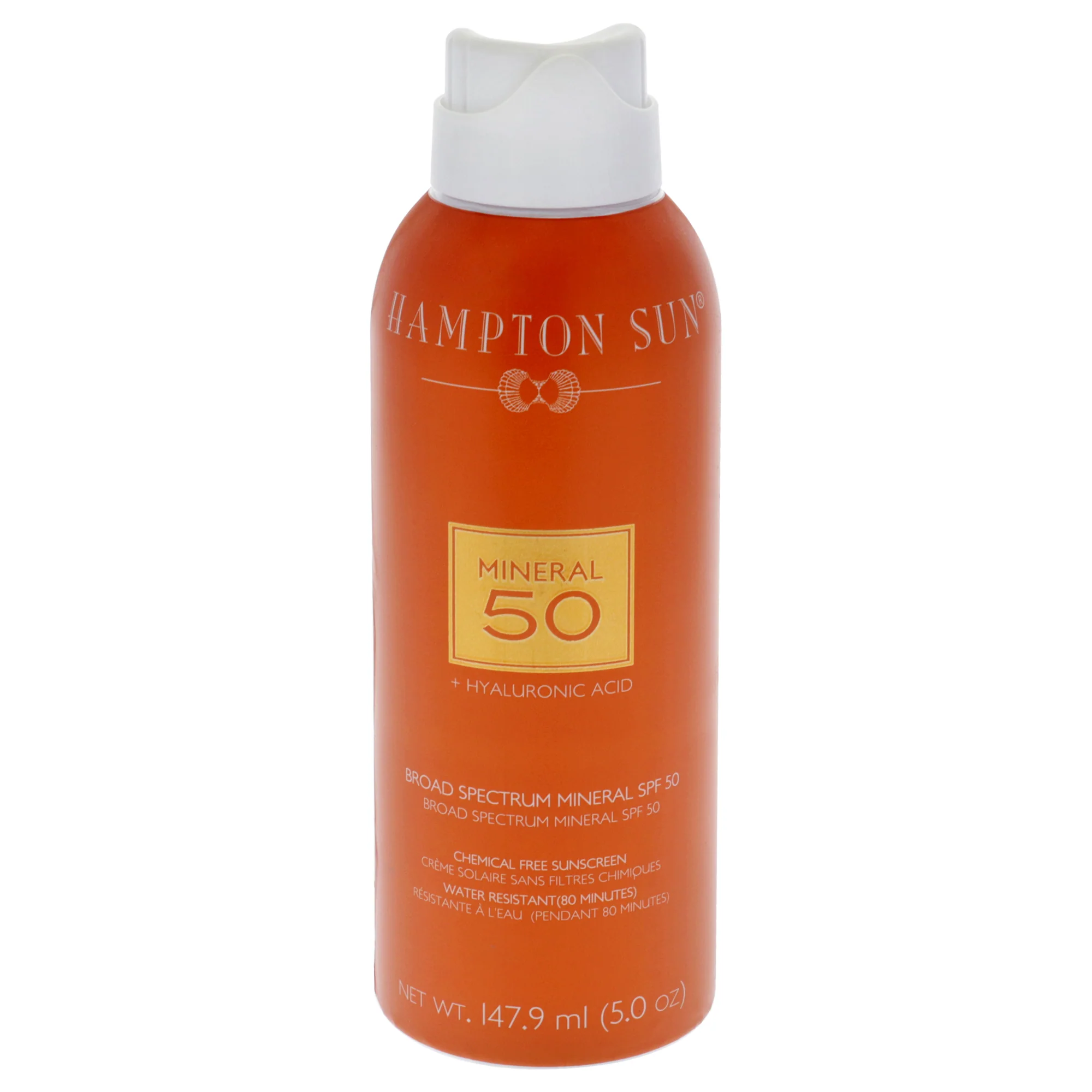 Mineral Plus Hyaluronic Acid SPF 50 by Hampton Sun for Unisex - 5 oz Sunscreen - Olabens