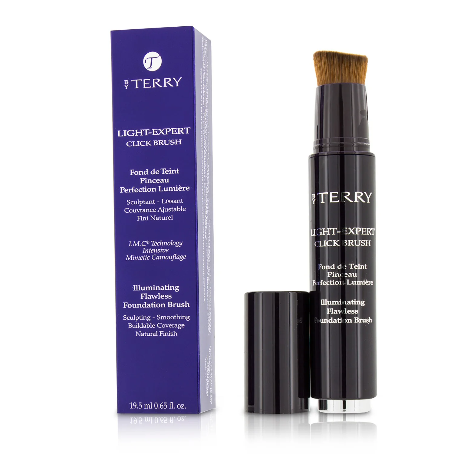 By Terry Light Expert Click Brush Foundation - # 01 Rosy Light  19.5ml/0.65oz - Olabens