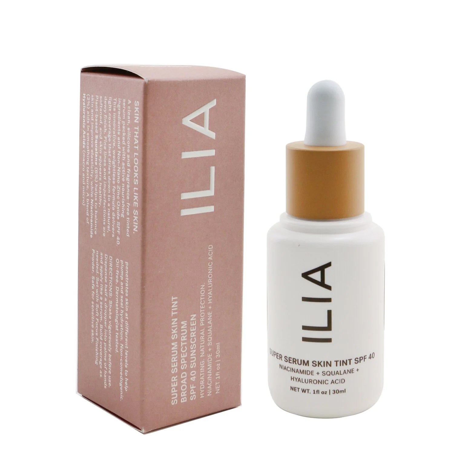 ILIA Super Serum Skin Tint SPF 40 - # ST3 Balos (Very Light With Neutral Cool Undertones)  30ml/1oz - Olabens