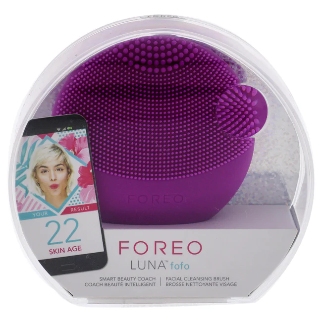 Foreo LUNA Fofo - Purple by Foreo for Women - 1 Pc Cleansing Brush - Olabens