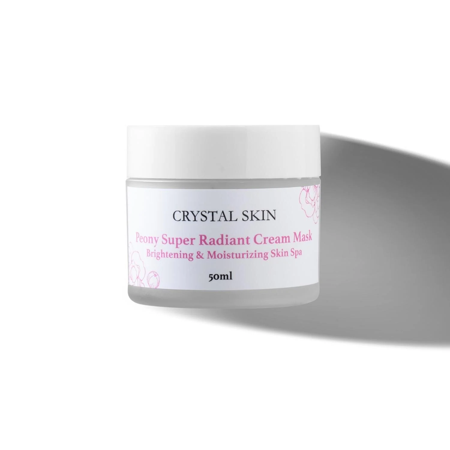 Crystal Mask Peony Super Radiant Cream Mask 50ML  Fixed Size - Olabens
