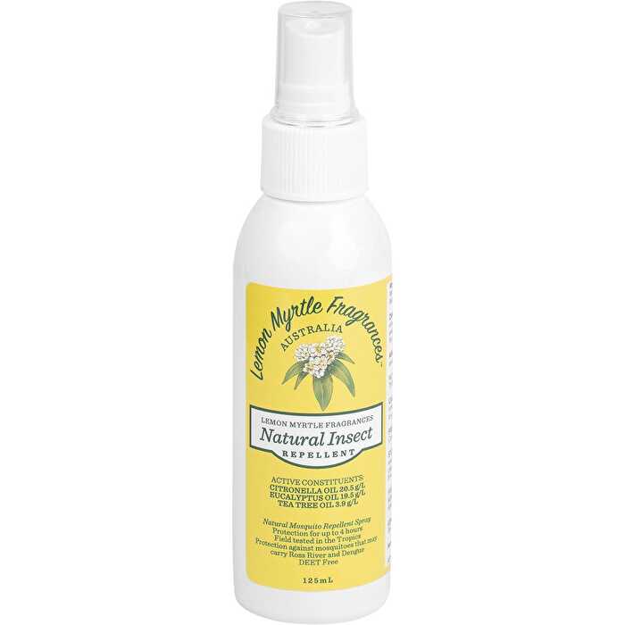 Lemon Myrtle Fragrances Natural Insect Repellent 125ml - Olabens