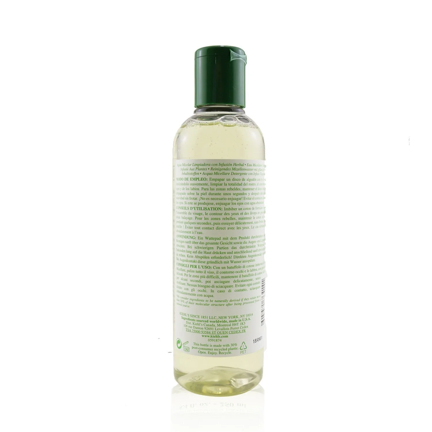 Kiehl's Herbal-Infused Micellar Cleansing Water  250ml/8.4oz - Olabens