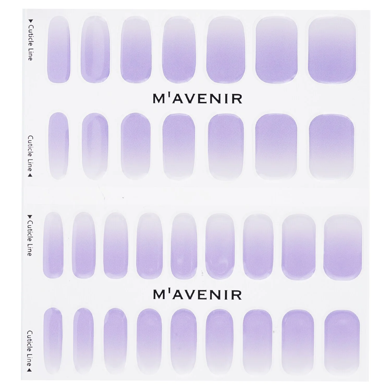 Mavenir Nail Sticker (Purple) - # Purple Dream Nail  32pcs - Olabens