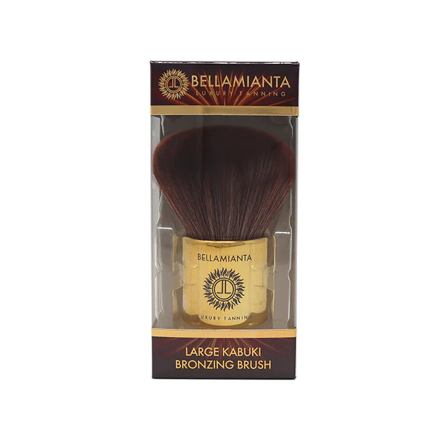 Large Kabuki Bronzing Brush by Bellamianta for Women - 1 Pc Brush - Olabens