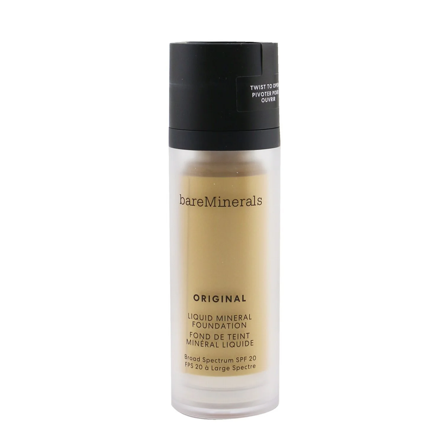 BareMinerals Original Liquid Mineral Foundation SPF 20 - # 08 Light (For Very Light Neutral Skin With A Subtle Yellow Hue) (Exp. Date 09/2022)  30ml/1oz - Olabens