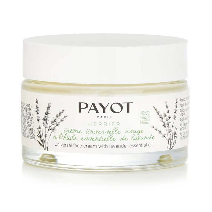 Payot Herbier Organic Universal Face Cream With Lavender Essential Oil 50ml/1.6oz - Olabens