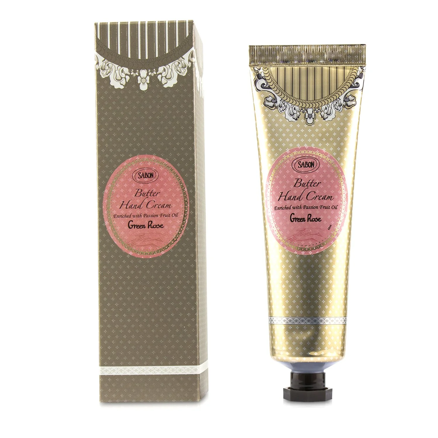 Sabon Butter Hand Cream - Green Rose  75ml/2.5oz - Olabens