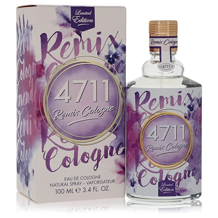 4711 Remix Cologne Lavender Eau De Cologne Spray 100ml/3.4oz - Olabens