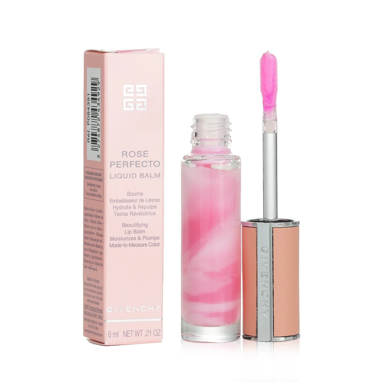Givenchy Rose Perfecto Liquid Lip Balm - # 001 Pink Irresistible  6ml/0.21oz - Olabens