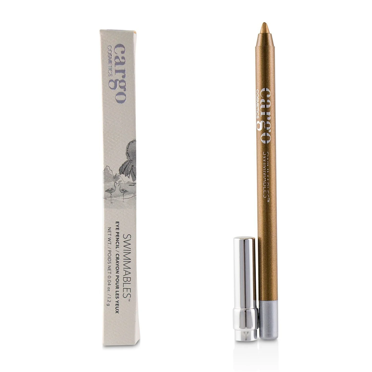 Cargo Swimmables Eye Pencil - # Secret Beach (Nude)  1.2g/0.04oz - Olabens
