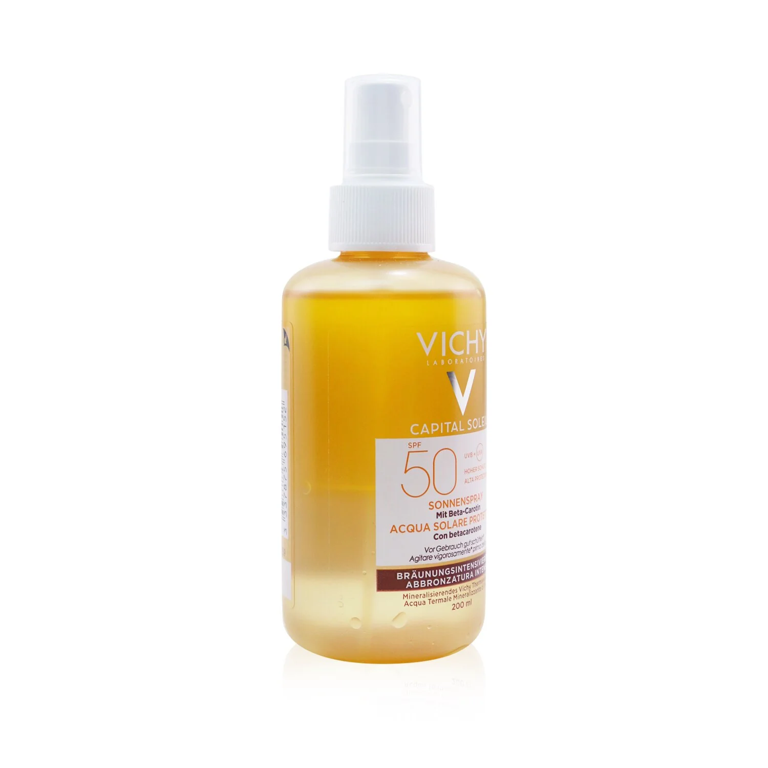 Vichy Capital Soleil Enhanced Tan Solar Protective Water Spray SPF 50  200ml/6.7oz - Olabens