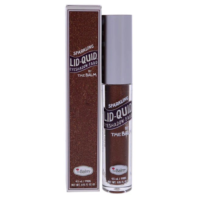 Lid-Quid Sparkling Liquid Eyeshadow - Irish Coffee by the Balm for Women - 0.15 oz Eye Shadow - Olabens