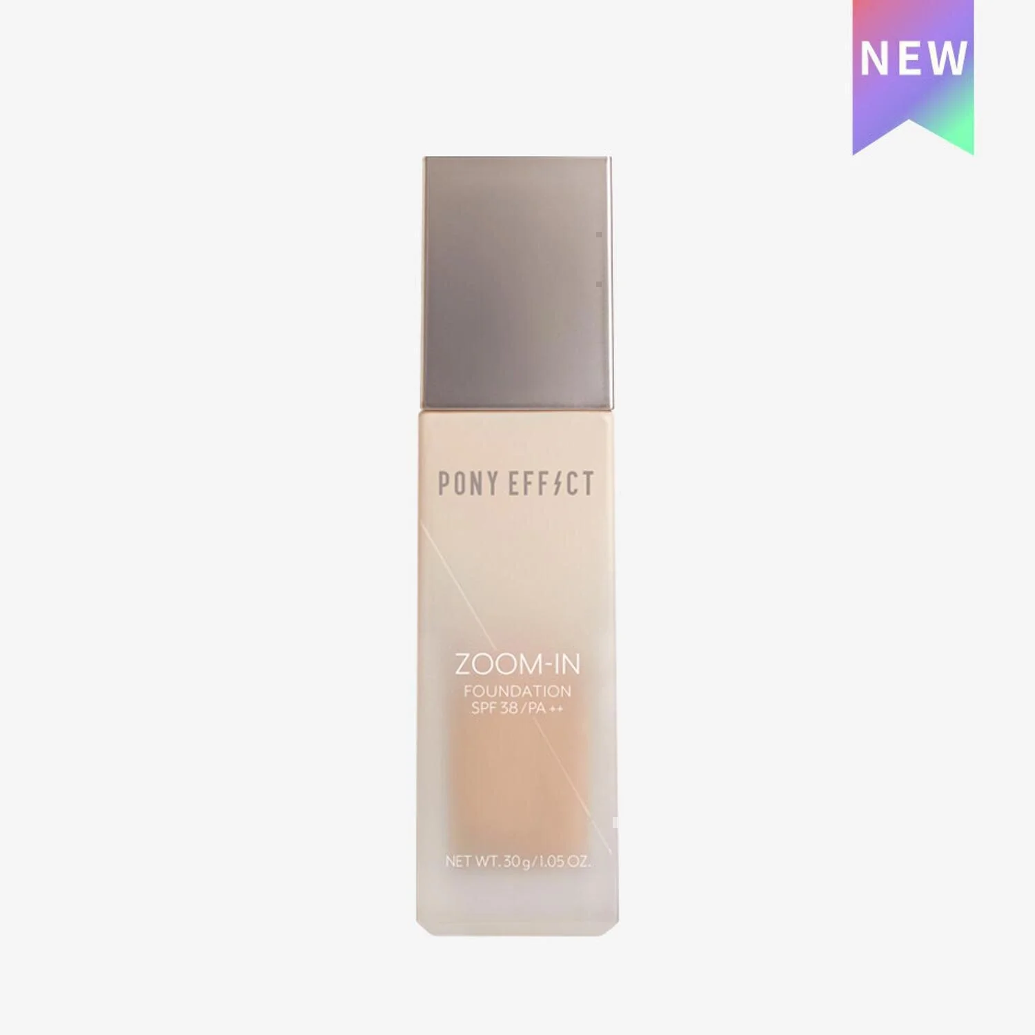 Pony Effect ZOOM-IN FOUNDATION SPF38/PA++?#FULL COVERAGE/MATTE 1pc?30g  001 FAIR IVORY - Olabens