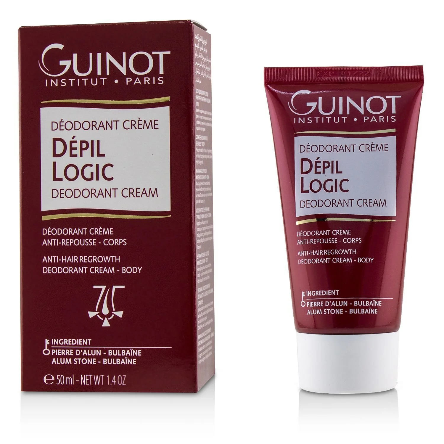 Guinot Depil Logic Deodorant Cream  50ml/1.4oz - Olabens
