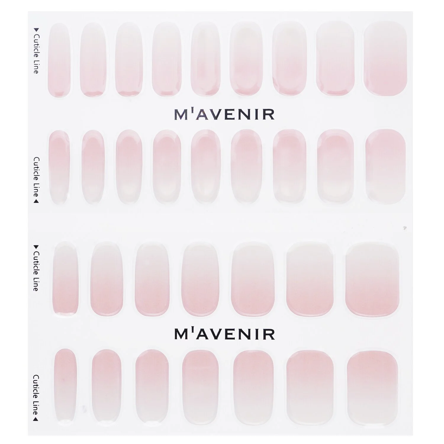 Mavenir Nail Sticker (Pink) - # Spring Cheek Nail  32pcs - Olabens