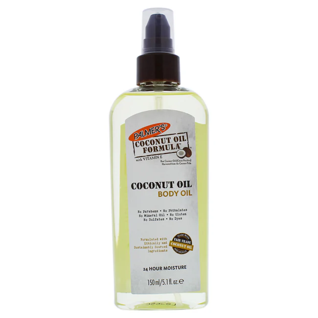 Palmers Coconut Oil Body Oil by Palmers for Unisex - 5.1 oz Body Oil - Olabens