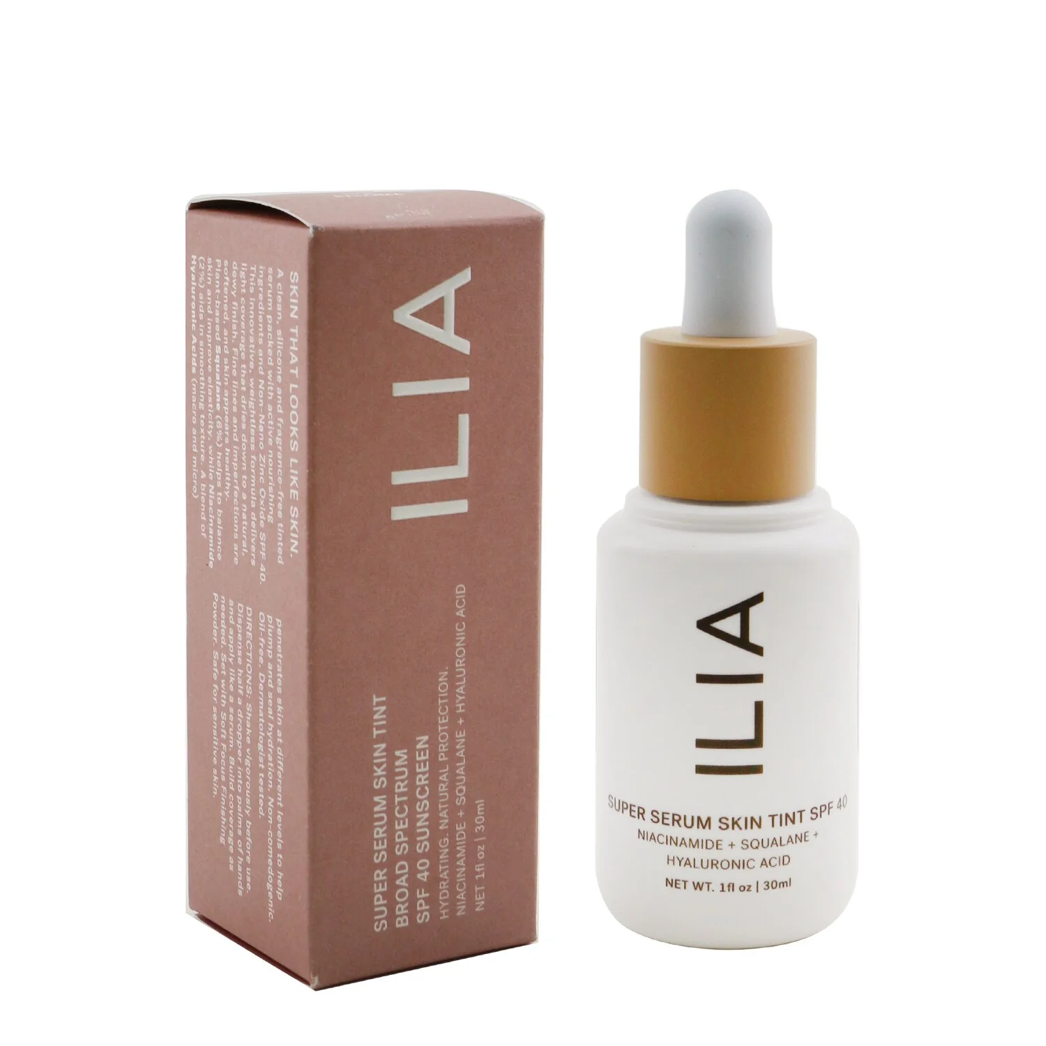 ILIA Super Serum Skin Tint SPF 40 - # ST3 Balos (Very Light With Neutral Cool Undertones)  30ml/1oz - Olabens