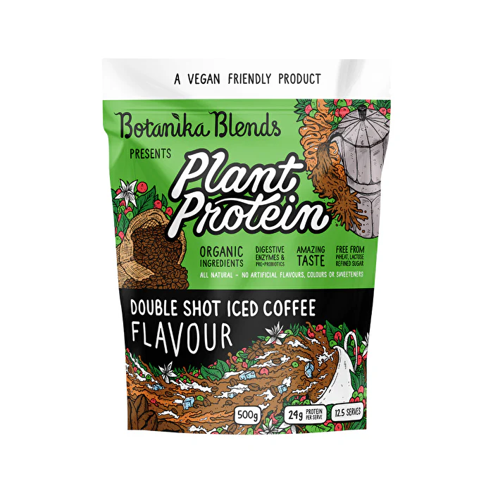 Botanika Blends Plant Protein Double Shot Iced Coffee 500g - Olabens
