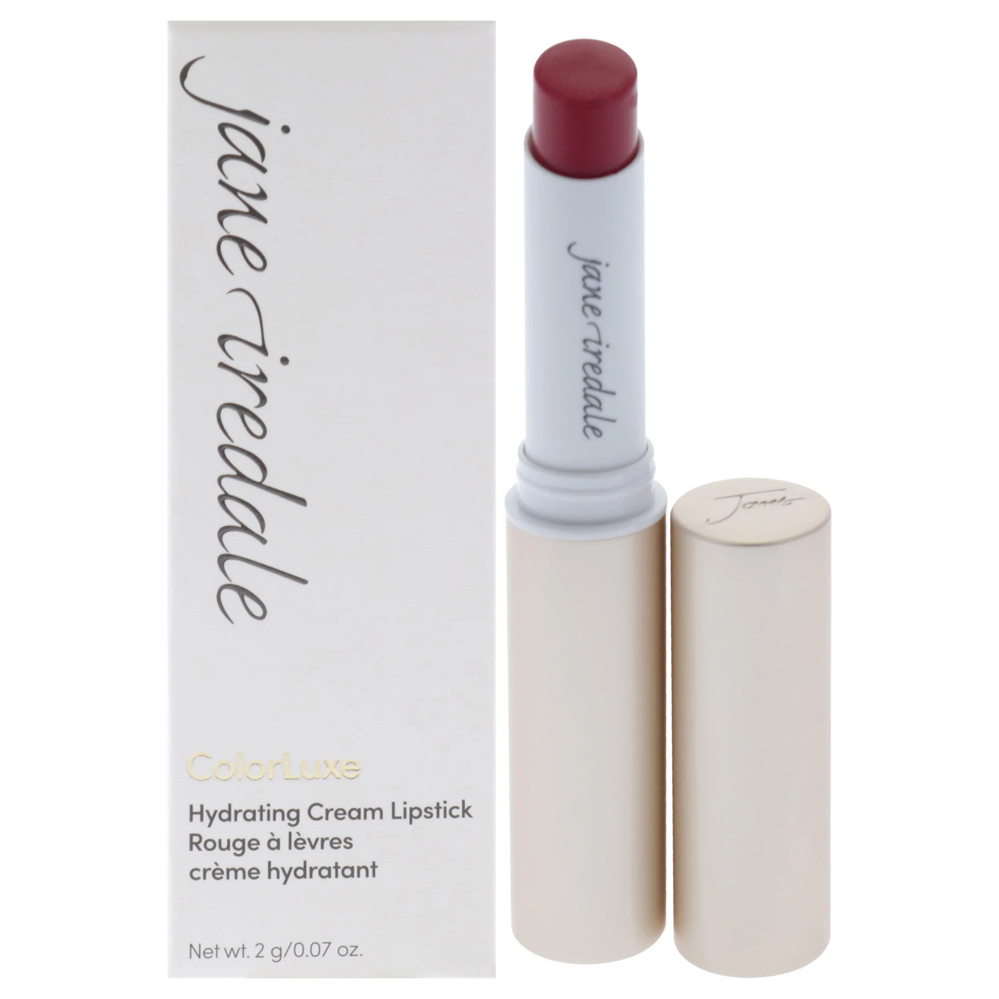 ColorLuxe Hydrating Cream Lipstick - Candy Apple by Jane Iredale for Women - 0.07 oz Lipstick - Olabens