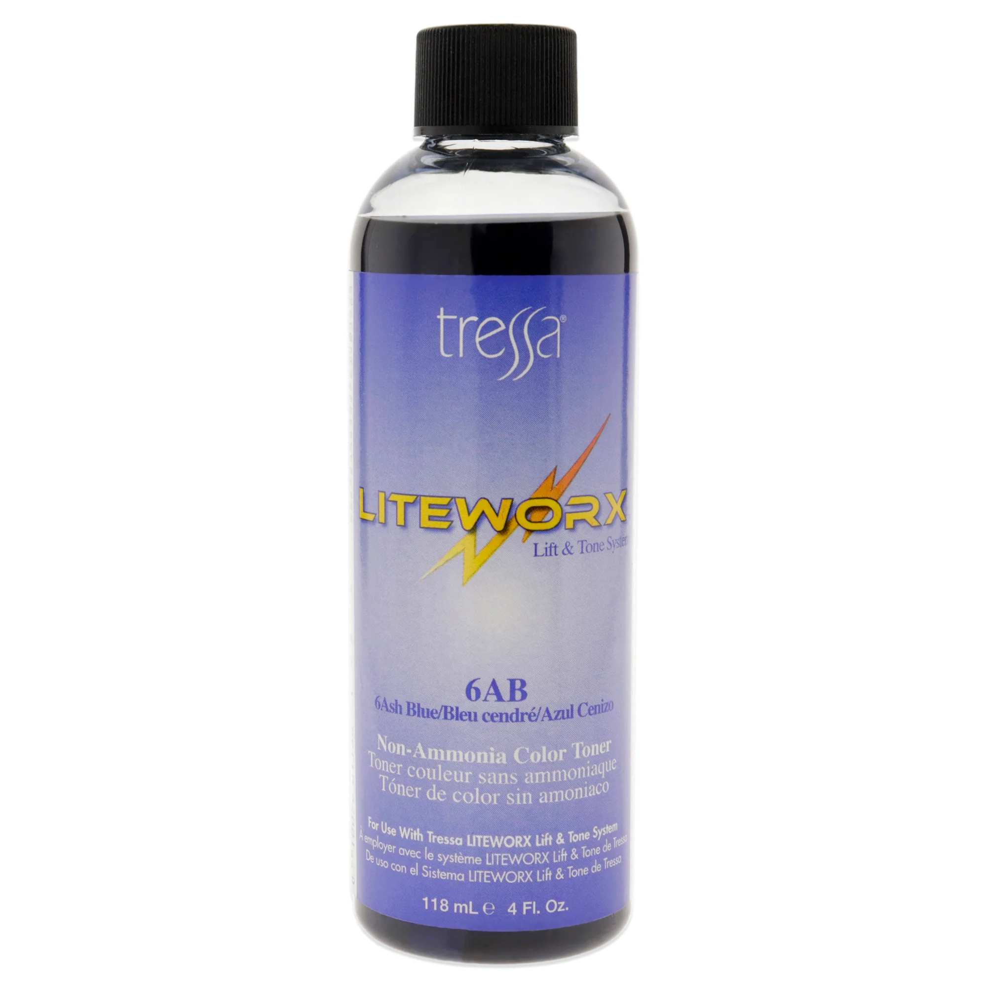 Liteworx Toner - 6AB Ash Blue by Tressa for Unisex - 4 oz Toner - Olabens