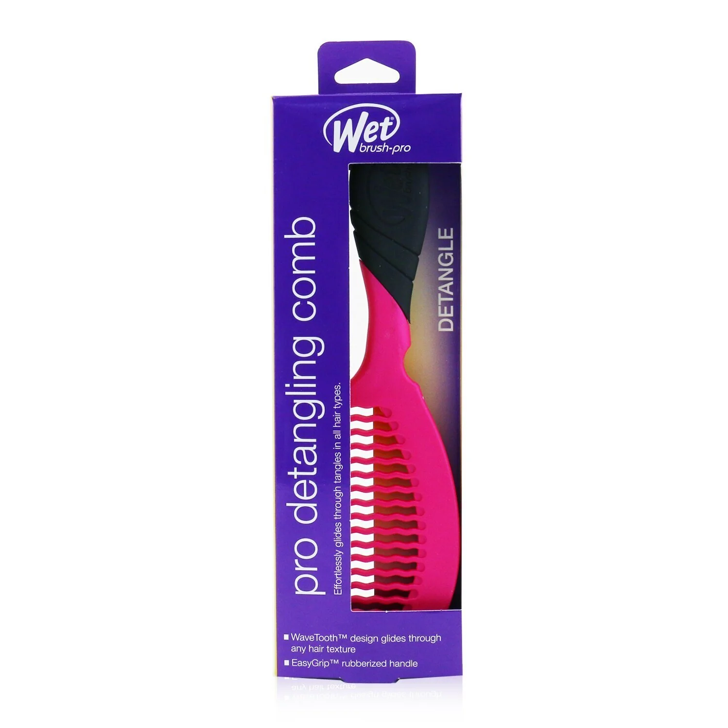 Wet Brush Pro Detangling Comb - # Pink  1pc - Olabens