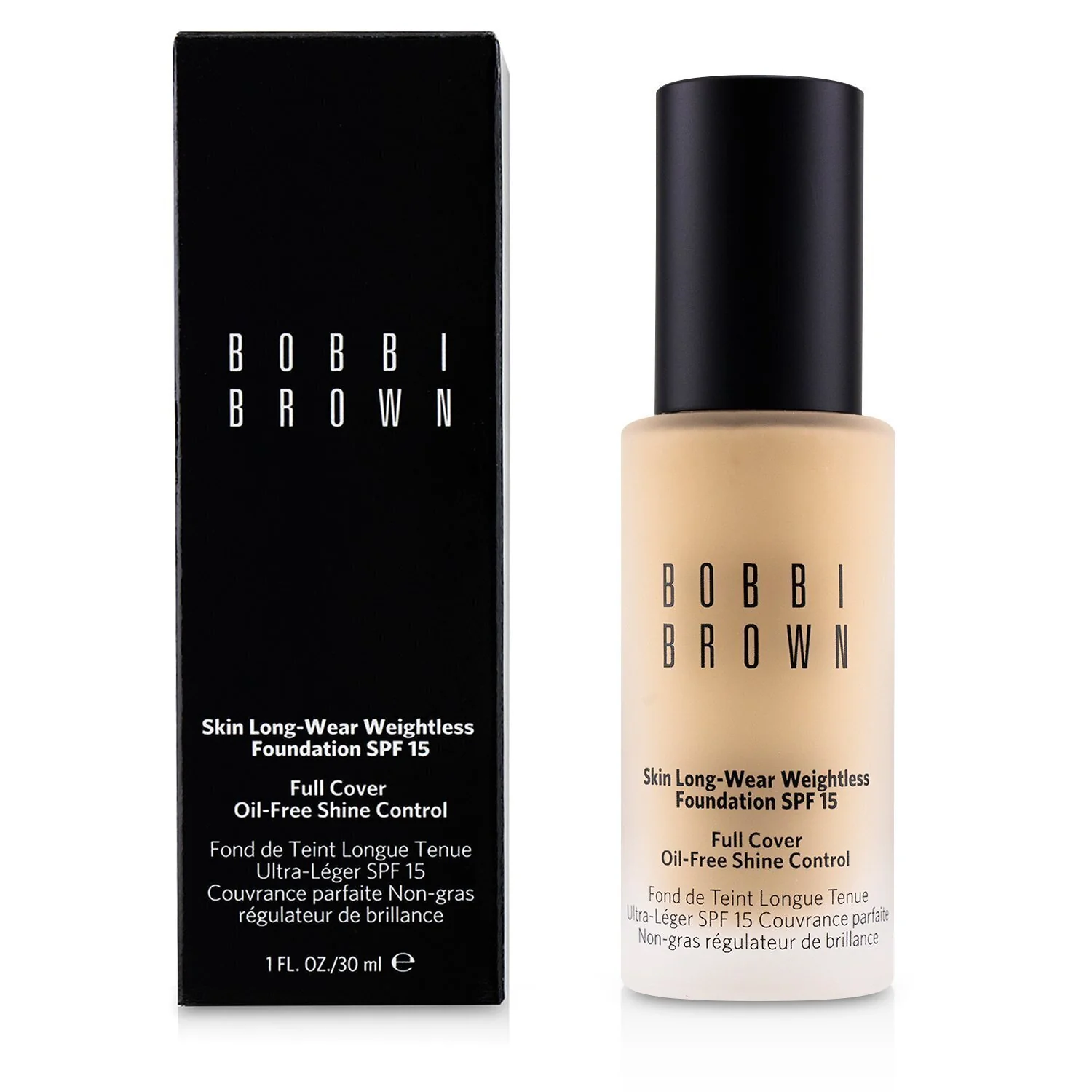Bobbi Brown Skin Long Wear Weightless Foundation SPF 15 - # N-012 Porcelain (Miniature)  13ml/0.44oz - Olabens