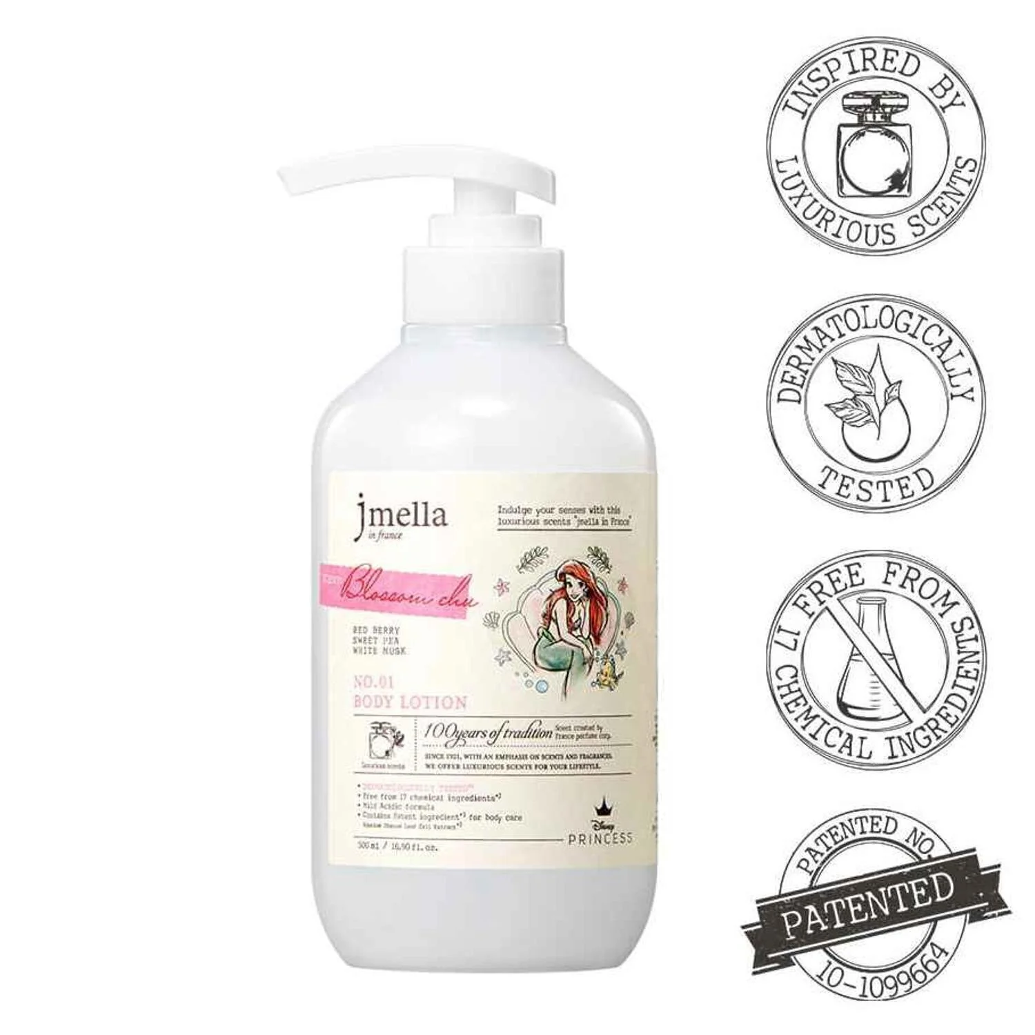 Jmella in France Disney blossom Chu body lotion 500ml  500ml - Olabens