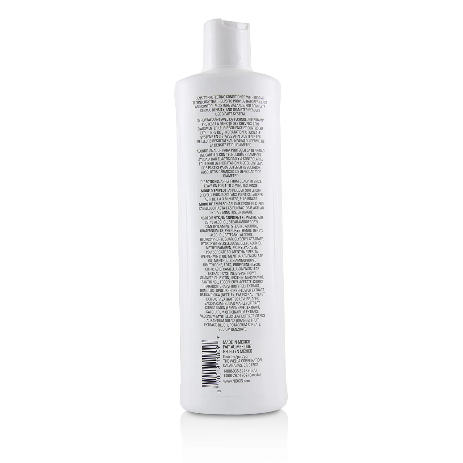 Nioxin Density System 2 Scalp Therapy Conditioner (Natural Hair, Progressed Thinning)  500ml/16.9oz - Olabens