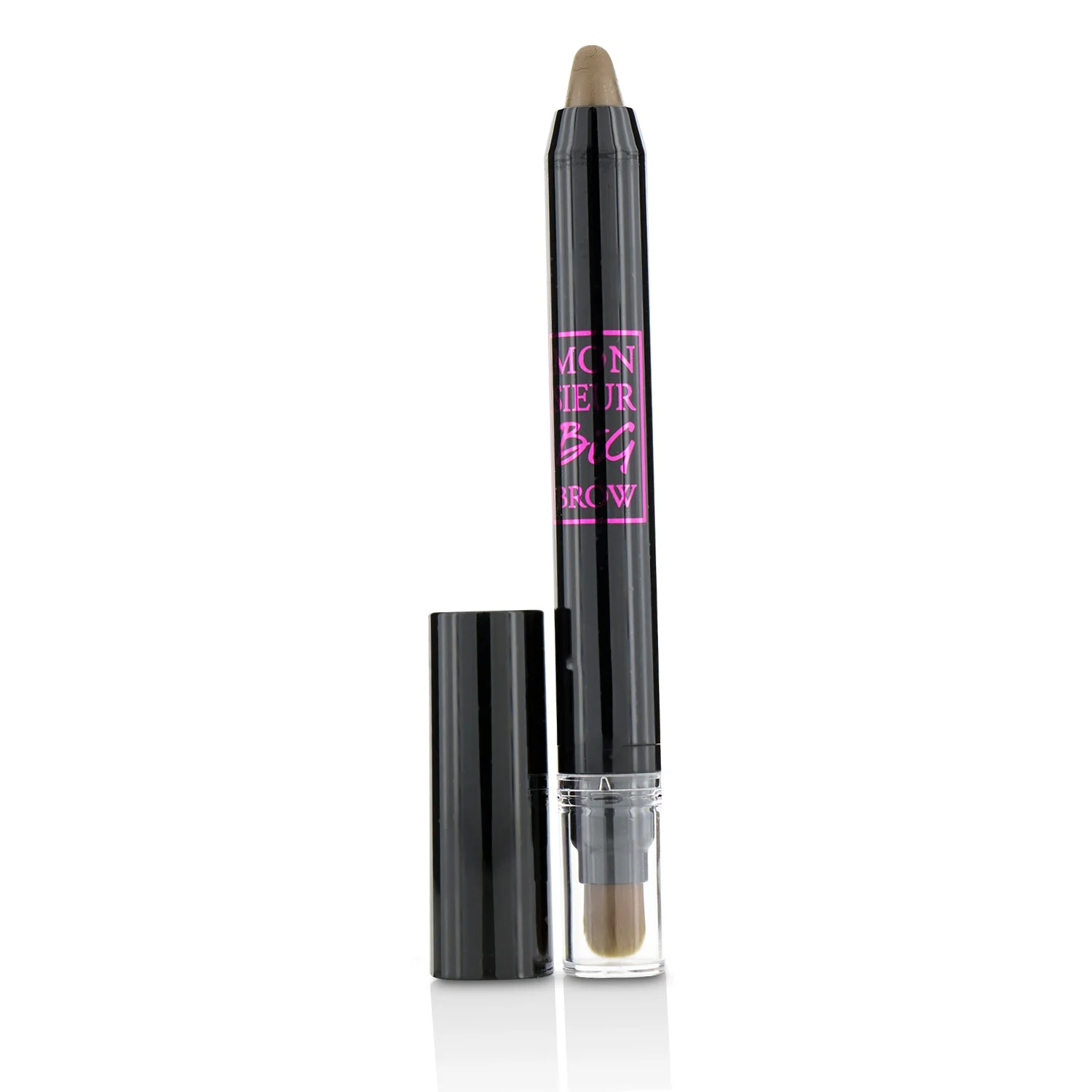 Lancome Monsieur Big Brow Chubby Brow Crayon With Blending Brush - #02 Chesnut  1.5g/0.05oz - Olabens