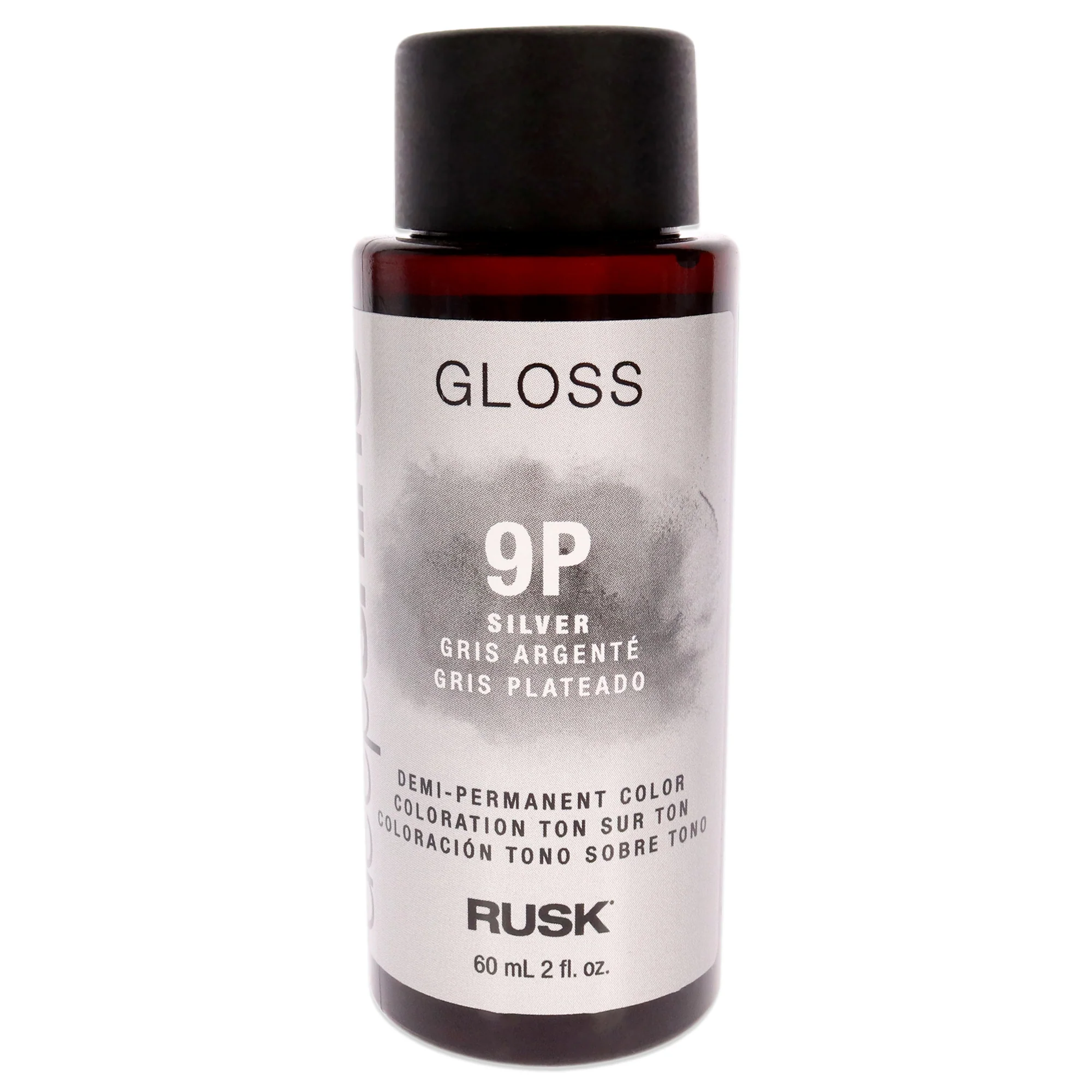 Rusk Deepshine Gloss Demi-Permanent Color - 9P Silver by Rusk for Unisex - 2 oz Hair Color - Olabens