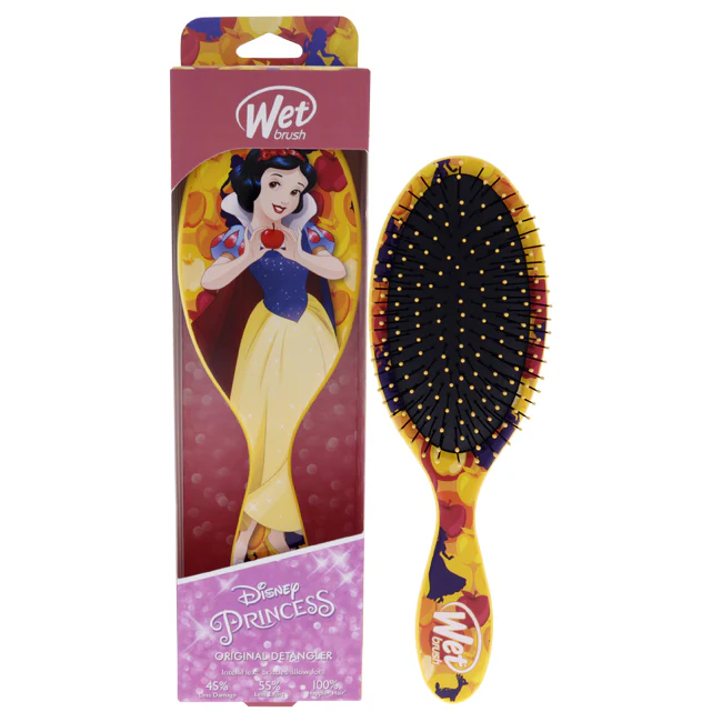 Wet Brush Original Detangler Disney Princess Brush - Snow White by Wet Brush for Unisex - 1 Pc Hair Brush - Olabens
