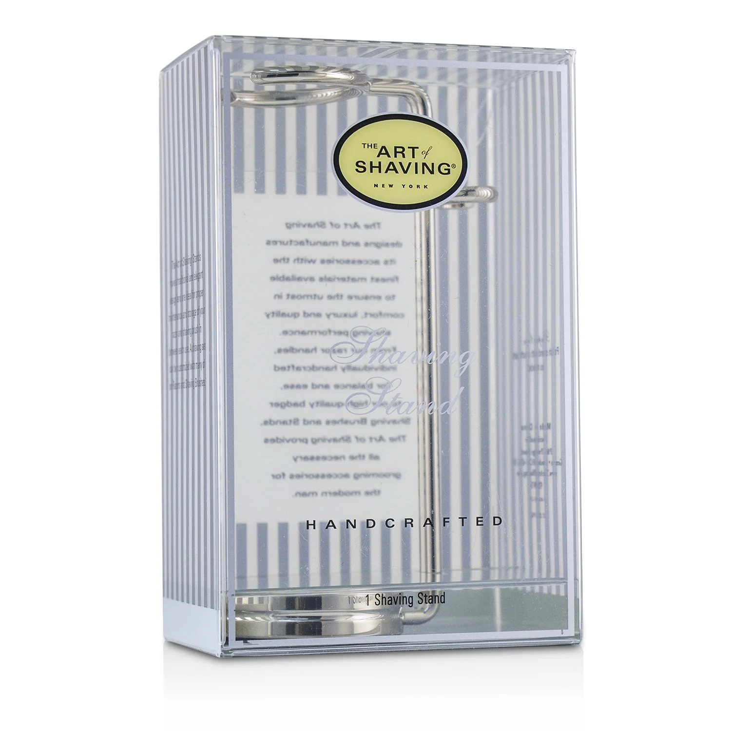 The Art Of Shaving Compact Shaving Stand - Nickel (For Brush & Razor)  1pc - Olabens