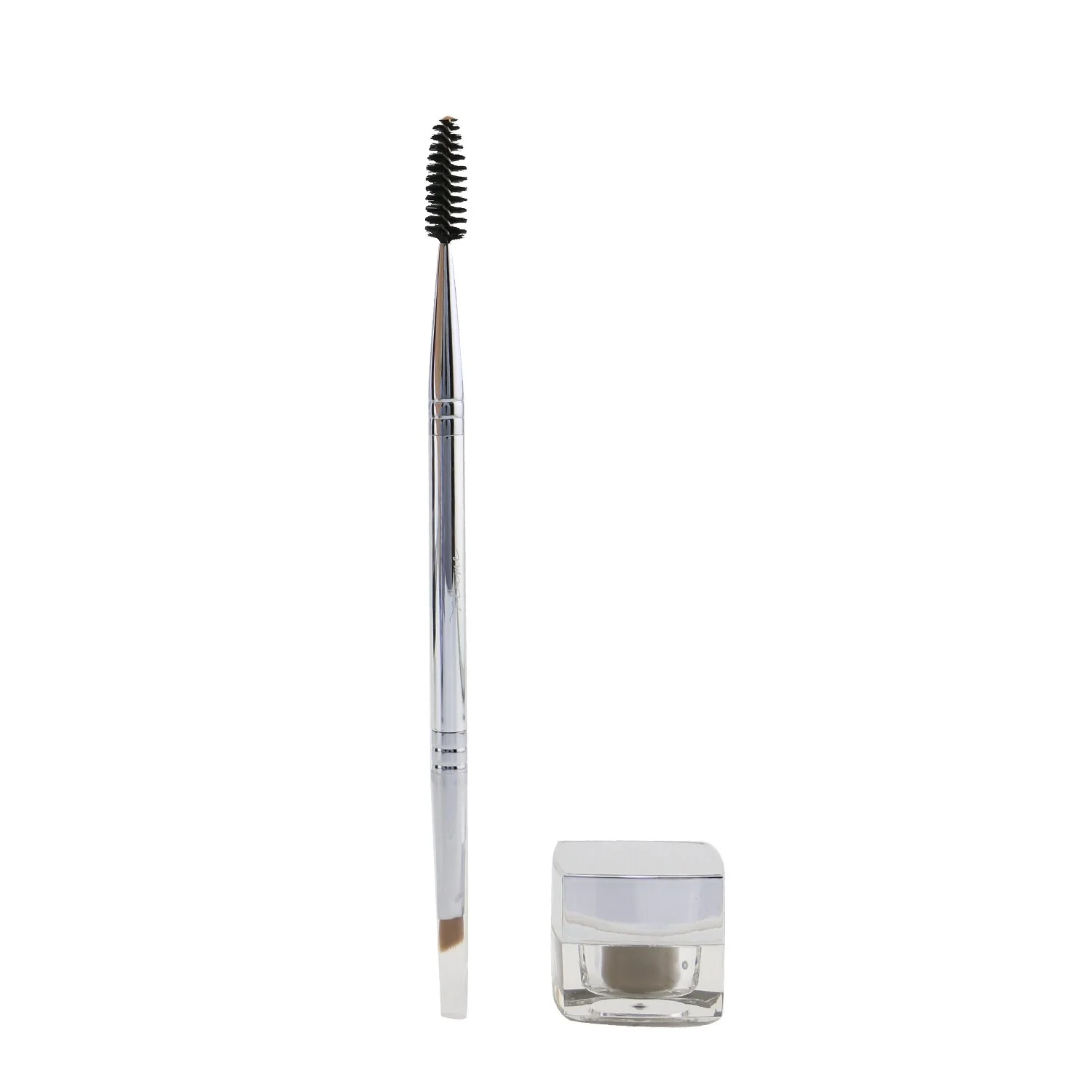 Plume Science Nourish & Define Brow Pomade (With Dual Ended Brush) - # Ashy Daybreak  4g/0.14oz - Olabens