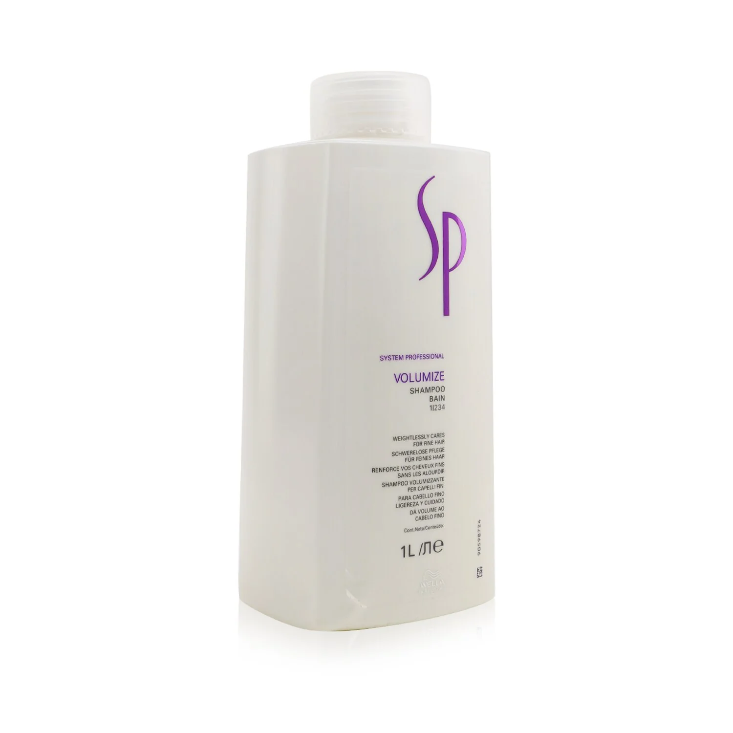 Wella SP Volumize Shampoo - For Fine Hair (Bottle Slightly Crushed)  1000ml/33.8oz - Olabens