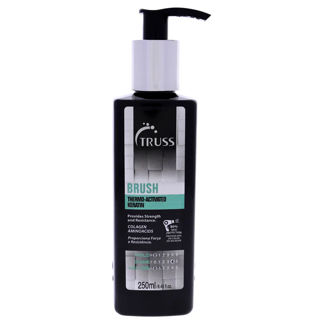 Truss Brush Thermo-Activated Keratin by Truss for Unisex - 8.45 oz Treatment - Olabens