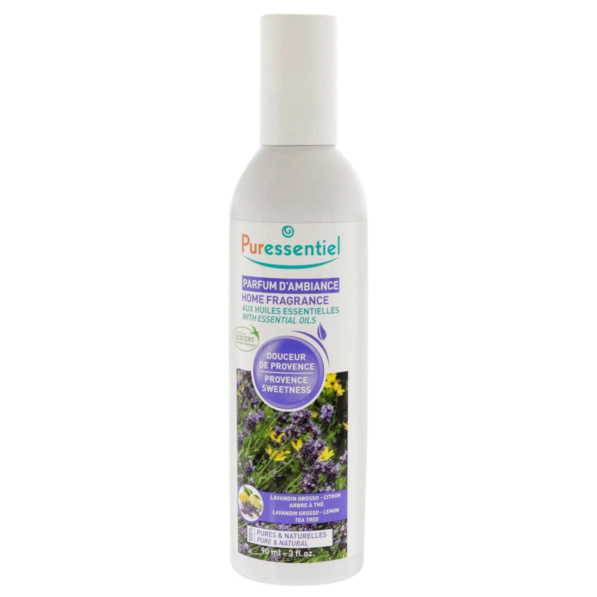 Home Fragrance With Essential Oils - Provence Sweetness by Puressentiel for Unisex - 3 oz Spray - Olabens