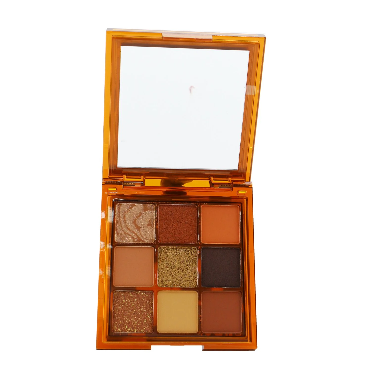 Huda Beauty Brown Obsessions Eyeshadow Palette (9x Eyeshadow) - # Caramel  7.5g/0.26oz - Olabens