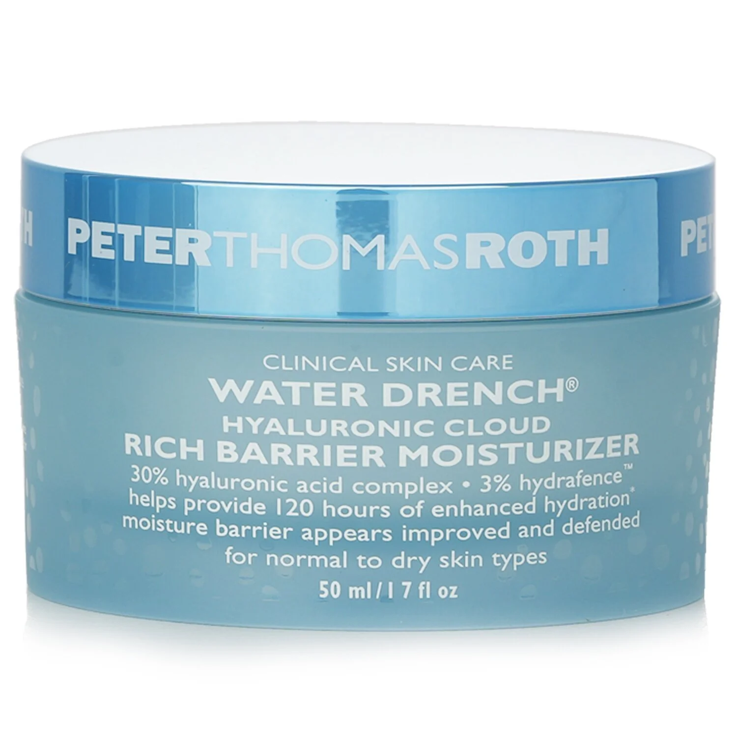 Peter Thomas Roth Water Drench Hyaluronic Cloud Rich Barrier Moisturizer  50ml/ 1.7oz - Olabens