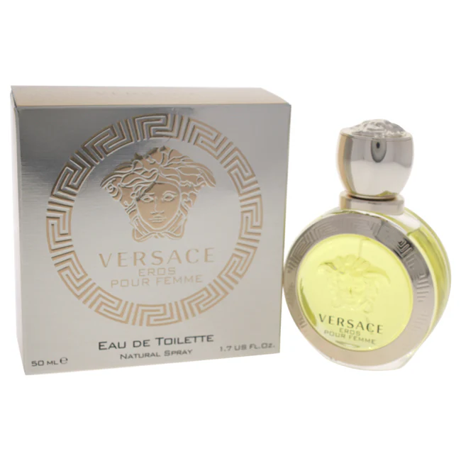 Versace Versace Eros Pour Femme by Versace for Women - 1.7 oz EDT Spray - Olabens
