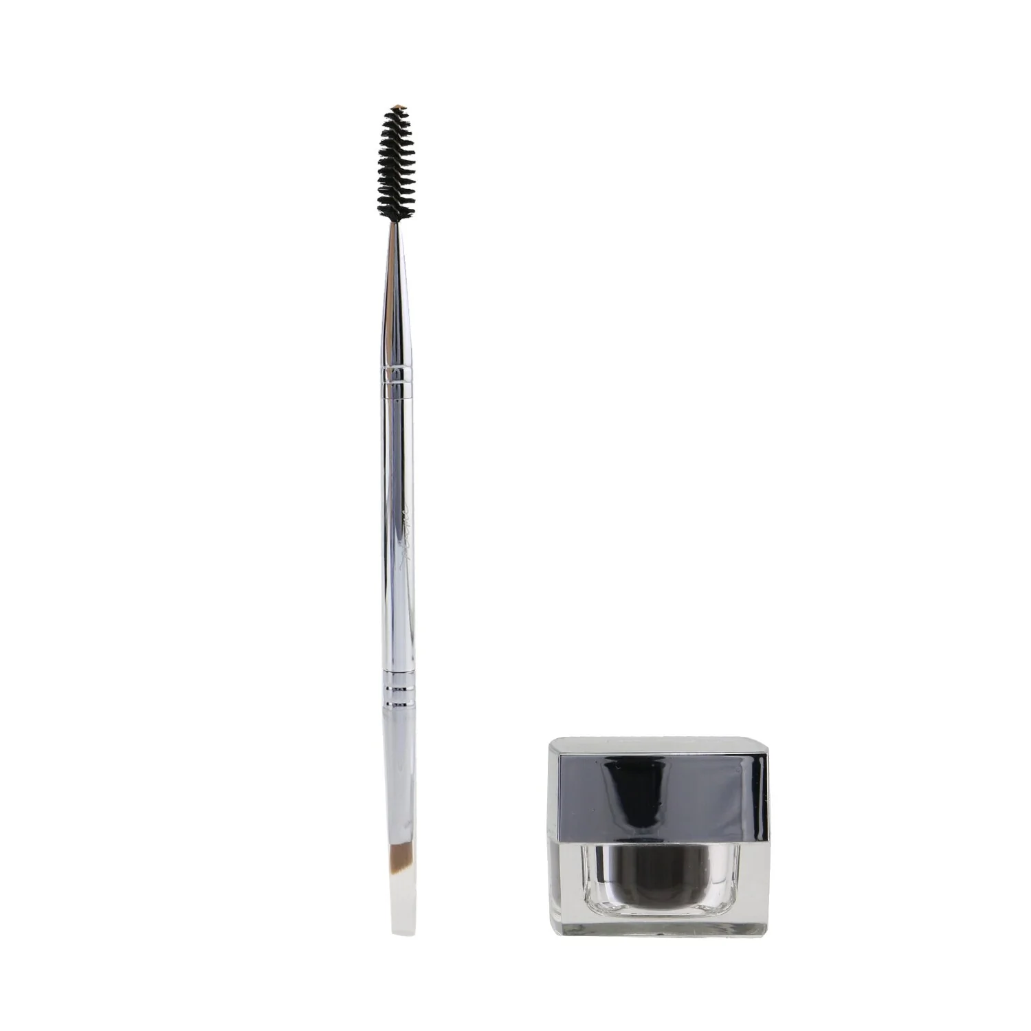 Plume Science Nourish & Define Brow Pomade (With Dual Ended Brush) - # Endless Midnight  4g/0.14oz - Olabens