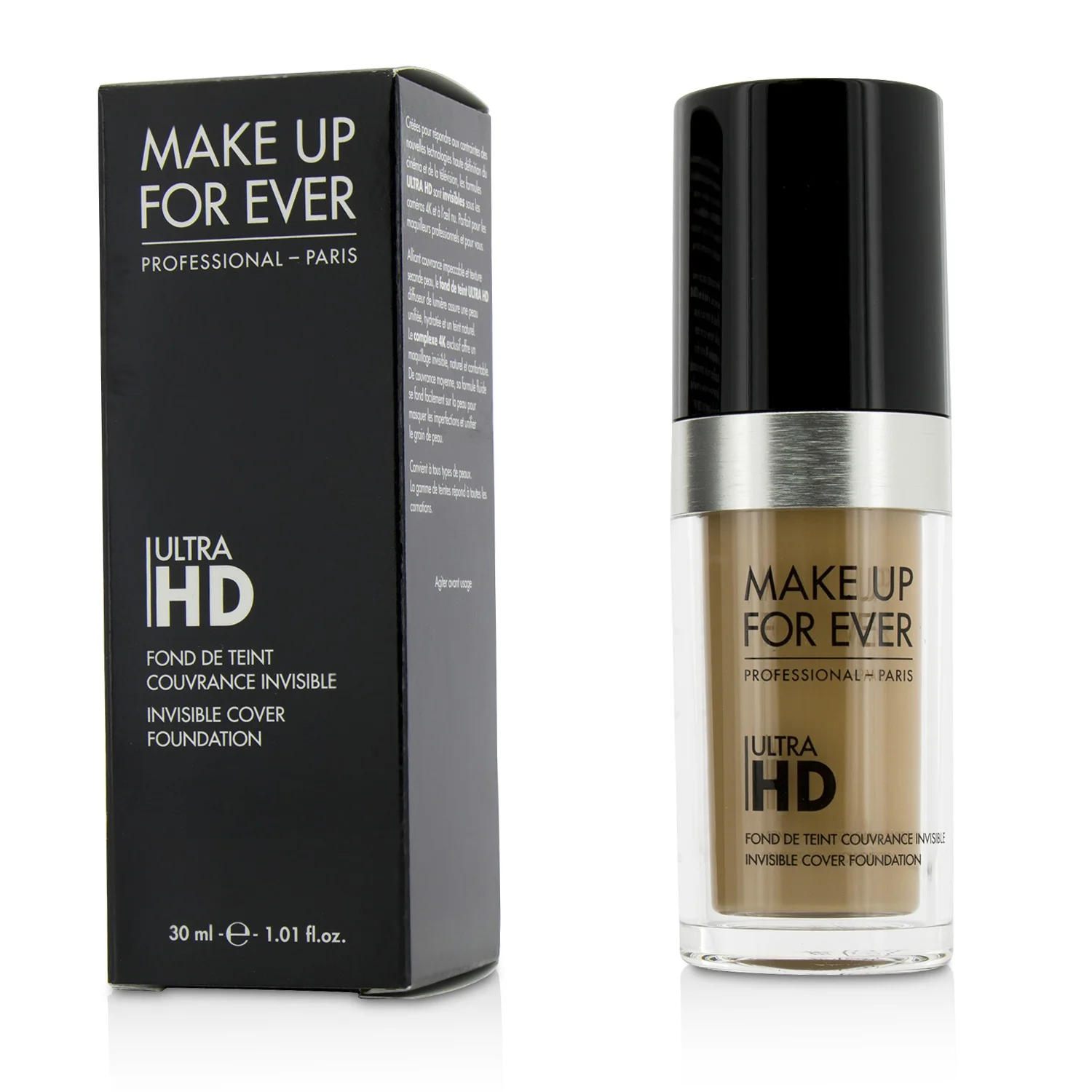 Make Up For Ever Ultra HD Invisible Cover Foundation - # Y225 (Marble)  30ml/1.01oz - Olabens