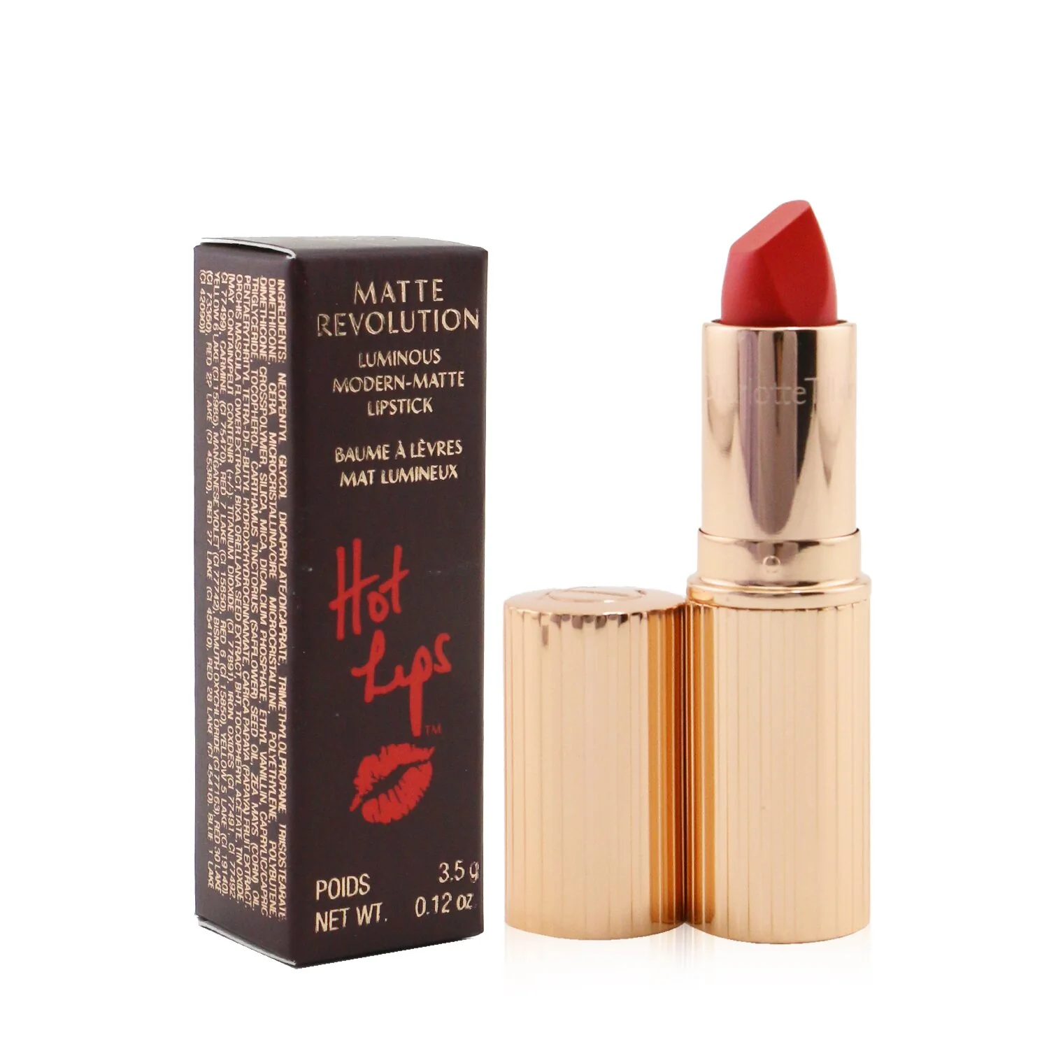 Charlotte Tilbury Hot Lips Lipstick - # Angel Alessandra  3.5g/0.12oz - Olabens
